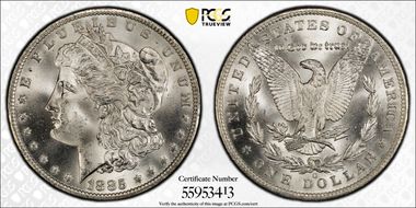 1885-O $1 MS65