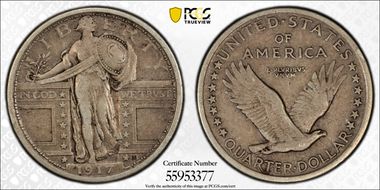 1917 25C Type 1 VF30