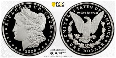 2025-S $1 Morgan Dollar PR70DCAM