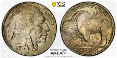1934 5C MS63