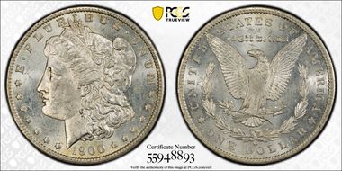 1900-O $1 MS62