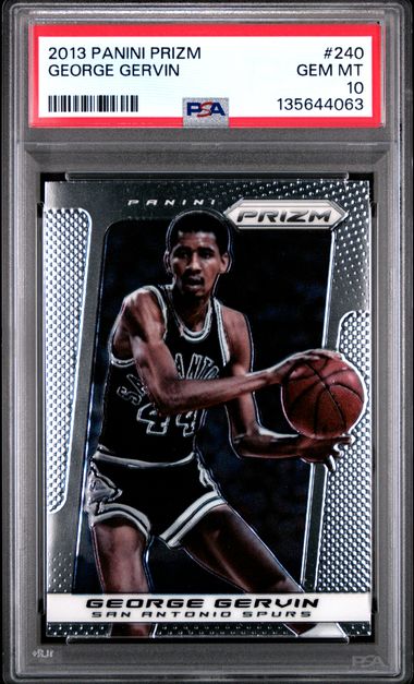2013 Panini Prizm Prizm #240 George Gervin front