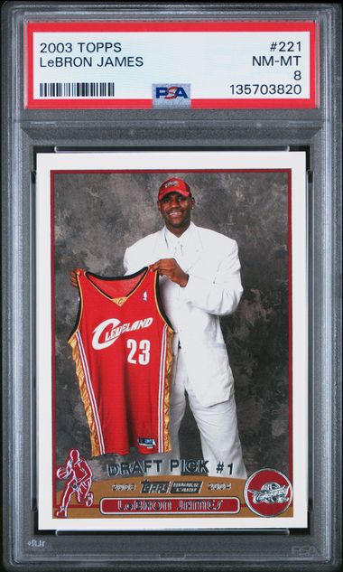 2003 Topps TOPPS #221 Lebron James front