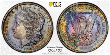 1903-O $1 MS67+ 