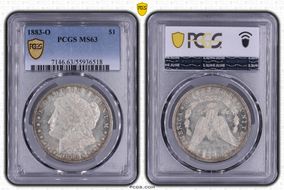 1883-O $1 MS63