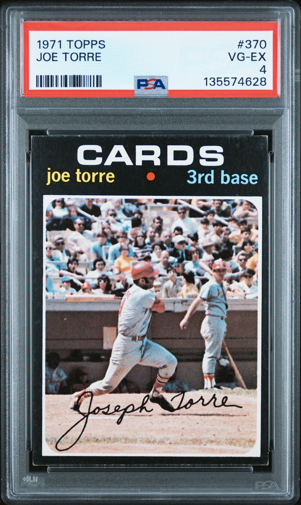 1971 Topps Joe Torre #370 Vg-Ex 4 front