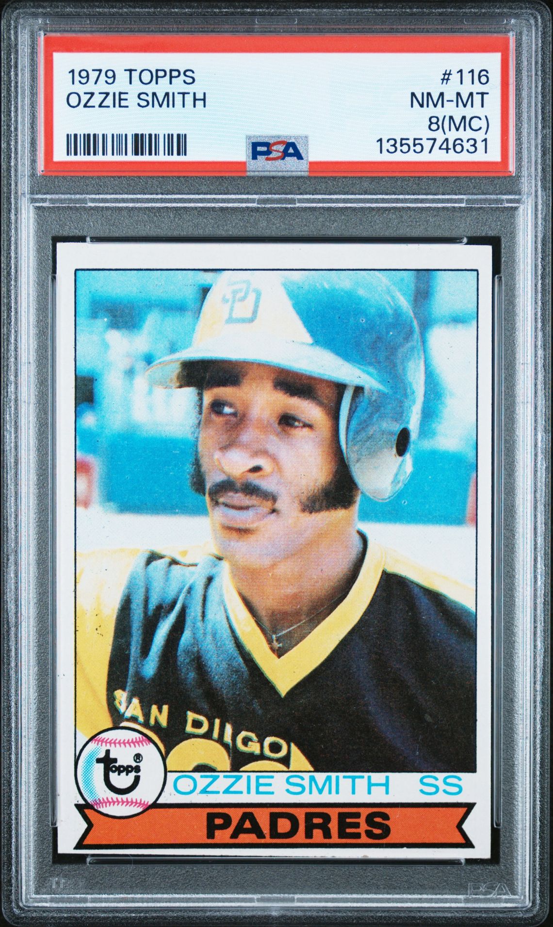 1979 Topps Ozzie Smith #116 Nm-Mt 8 (Mc) front