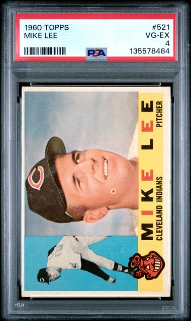 1960 Topps #521 Mike Lee front