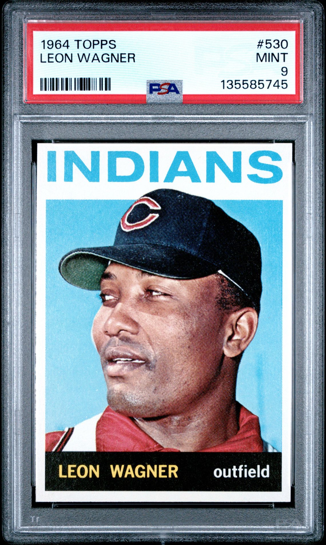 1964 Topps TOPPS #530 Leon Wagner front