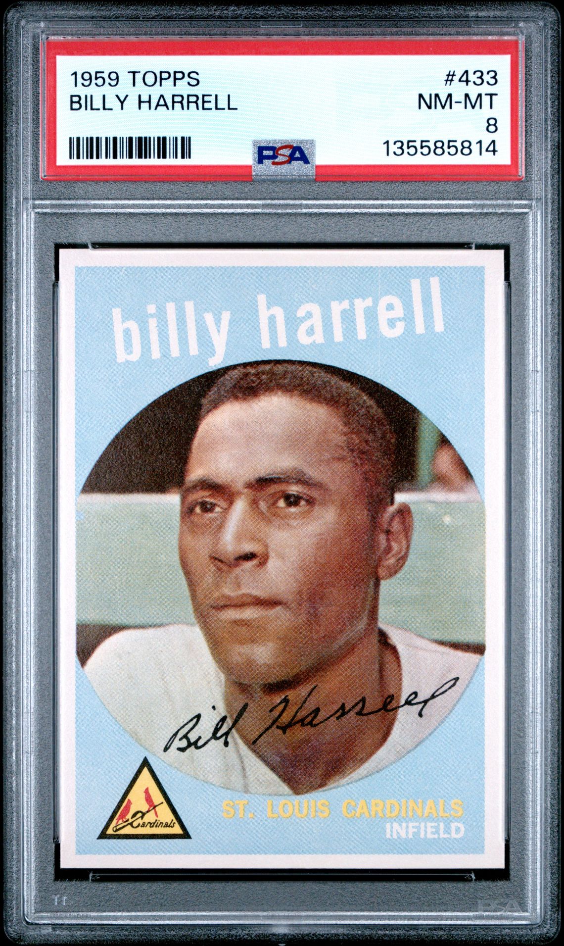 1959 Topps TOPPS #433 Billy Harrell front