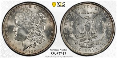 1900 $1 MS65
