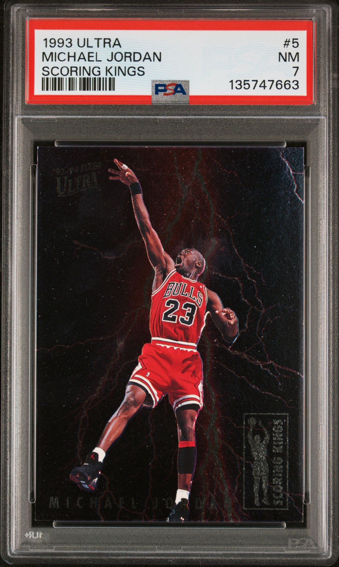 1993 Fleer ULTRA SCORING KINGS #5 Michael Jordan front