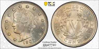 1907 5C MS66
