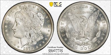 1879-S $1 MS66