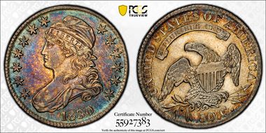 1830 50C Small 0 AU50