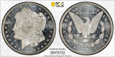1879 $1 MS64DMPL