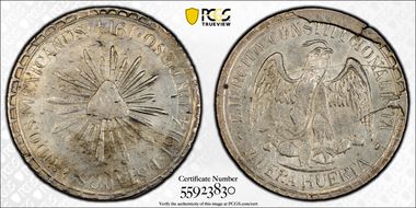 1914 Peso KM-621 MS63