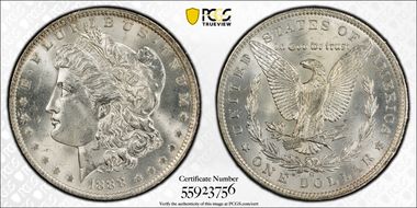 1888-O $1 MS64
