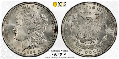 1898 $1 MS65
