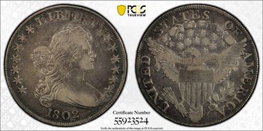 1802 $1 VF25