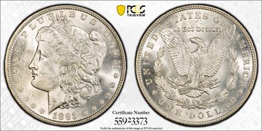 1893 $1 MS63