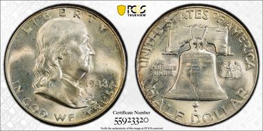 1948 50C MS66+ FBL