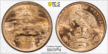 1967-Mo 20C KM-440 MS65RD