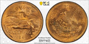 1945-Mo 20C MS65RD