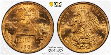 1960-Mo 20C KM-440 MS67RD