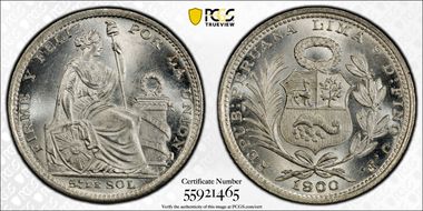 1900/800-JF 1/5 Sol MS65