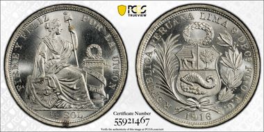 1916-FG JR 1/2 Sol MS65