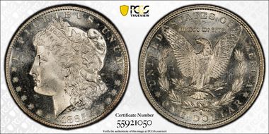 1885-S $1 MS65