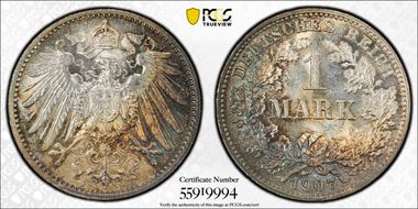 1907-E Mark J-17 MS64