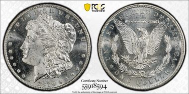1879-S $1 MS64