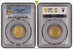 1931 P1 Fr Maz-2585a Essai Piefort SP62