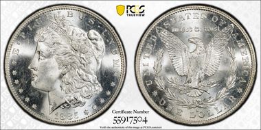 1885-S $1 MS66