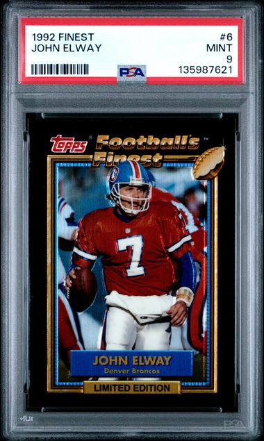 1992 Topps #6 John Elway front