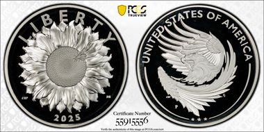 2025-P Medal American Liberty PR69DCAM