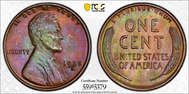 1935-S 1C MS65+ BN