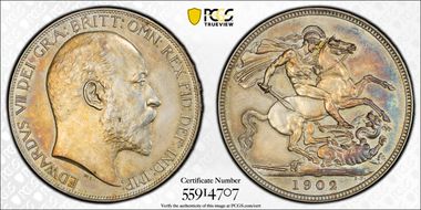 1902 Crown S-3979 Matte PR63