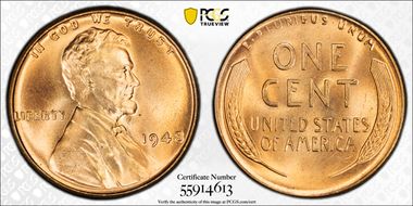 1948 1C MS67RD
