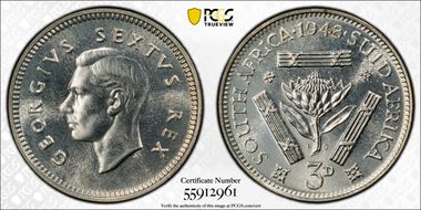 1948 3D KM-35.1 Ag PR66