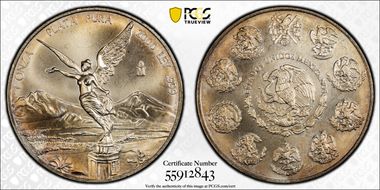 2000-Mo Onza Libertad Ag MS68
