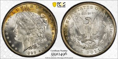 1899-O $1 MS65