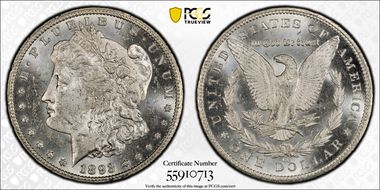 1893-CC $1 MS62