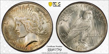 1927-D $1 MS65