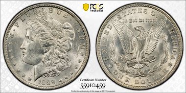 1889-O $1 MS62