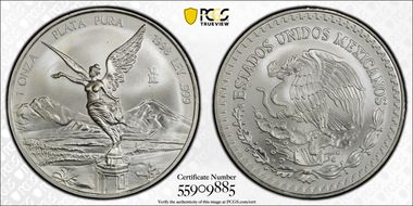 1998-Mo Onza Libertad Ag MS69