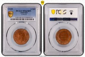 1939 1/2D KM-35 MS63BN