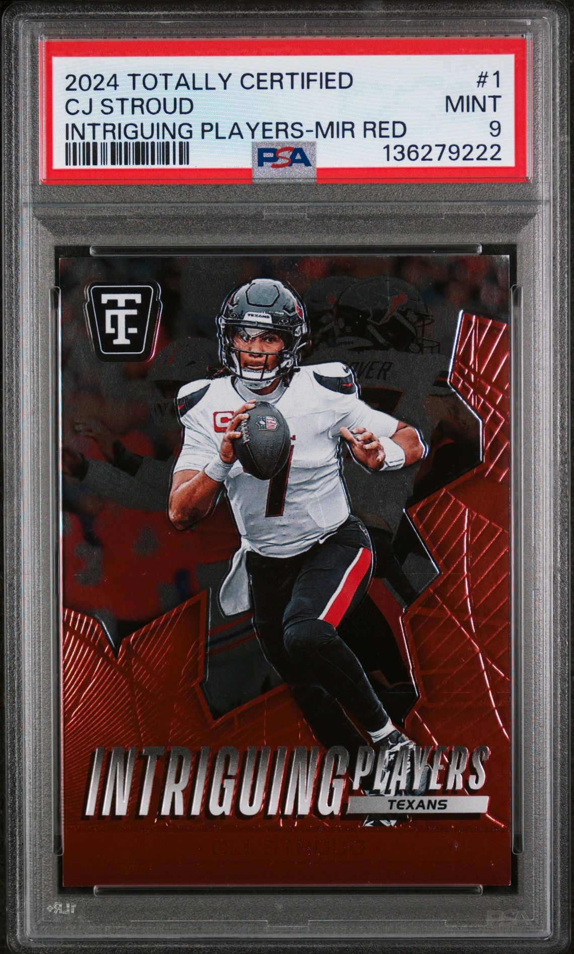 2024 Panini Panini Totally Certified Intriguing Players #1 Cj Stroud front